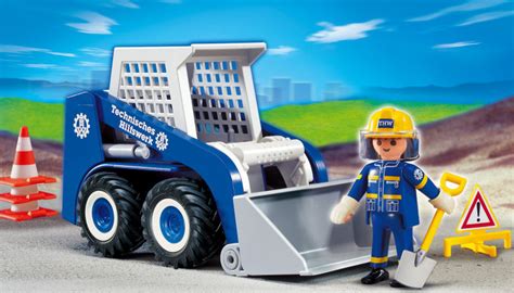 Playmobil THW 4089 Skid Steer Loader 